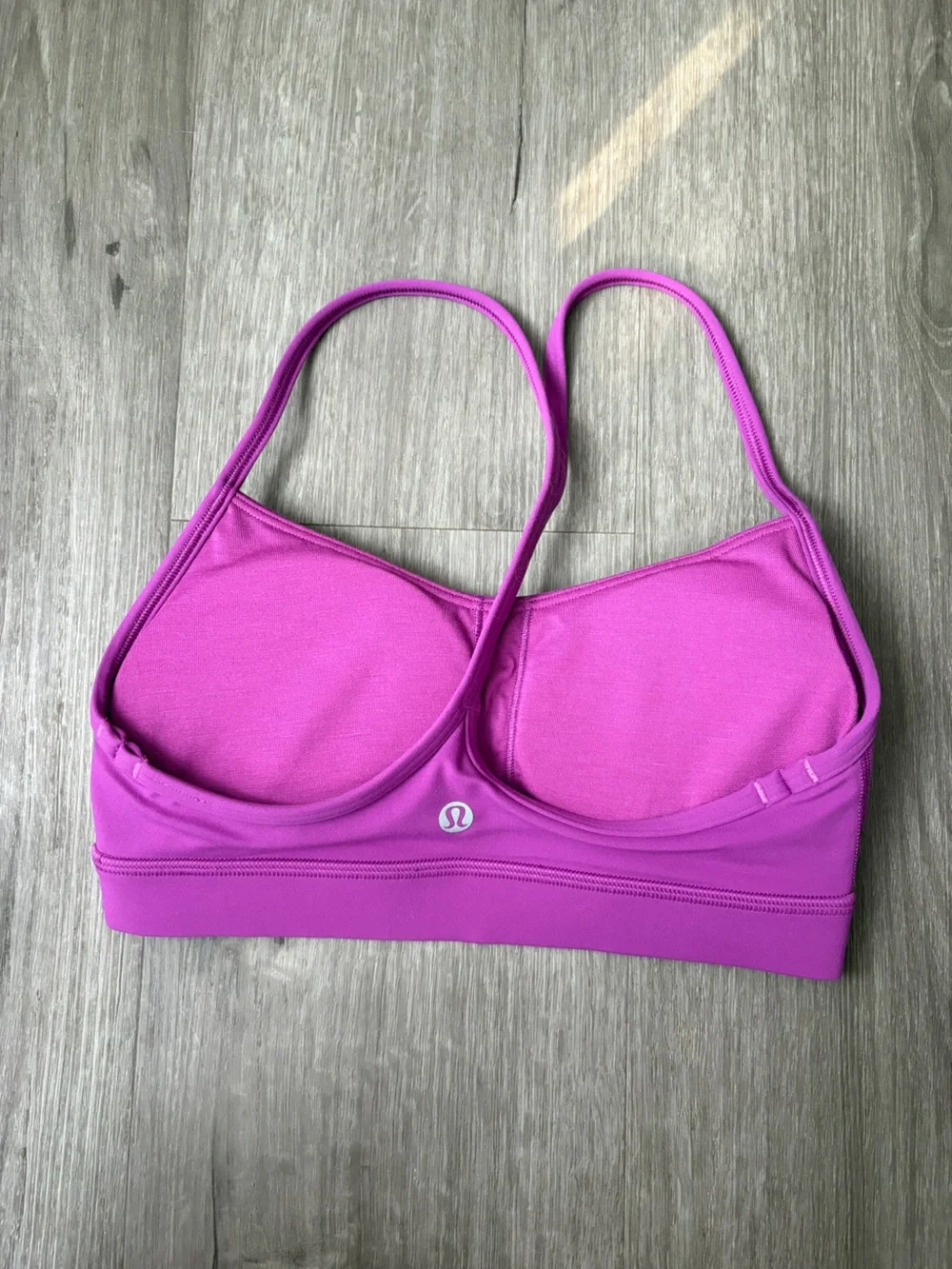 Lululemon Flow Y Bra Nulu *Light Support, A–C Cups Vivid Plum